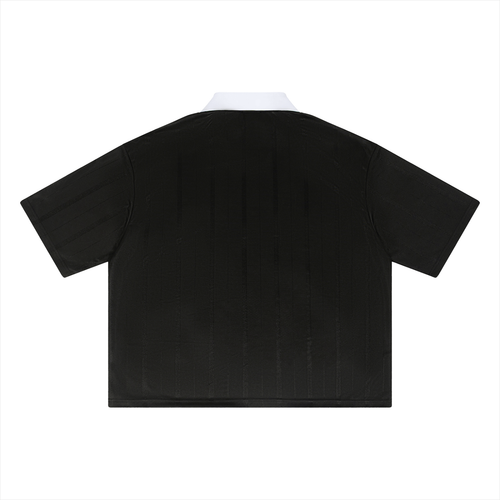 Dapper -Unisex Striped Boxy Soccer Jersey